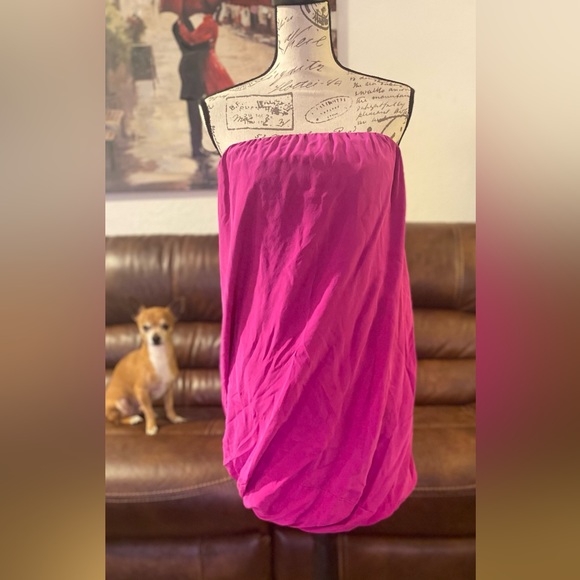 12 Street by Cynthia Vincent, pink slip on dress size small. - Picture 2 of 6